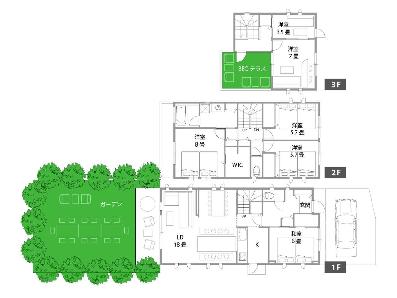 Villa 上野nipporiテラスー寛道ー *